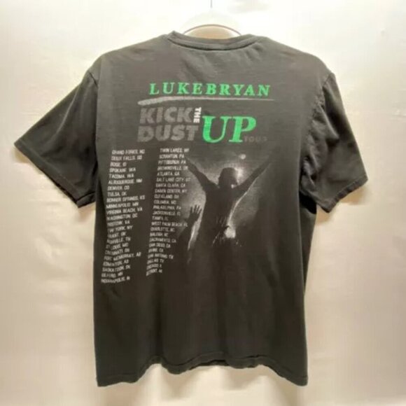 Luke Bryan Concert Tour Shirt Adult Medium Black District Very Important Tee GUC - Picture 3 of 9